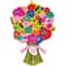 Ballon métallisé à thème de fleurs de serre chaude de la fête des Mères de 76 cm SuperShape